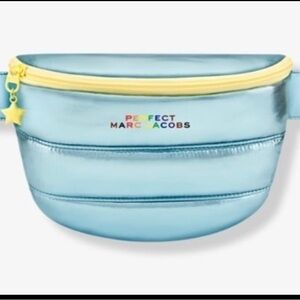 Marc Jacobs Everything Bag Fanny Pack Metallic Blue
